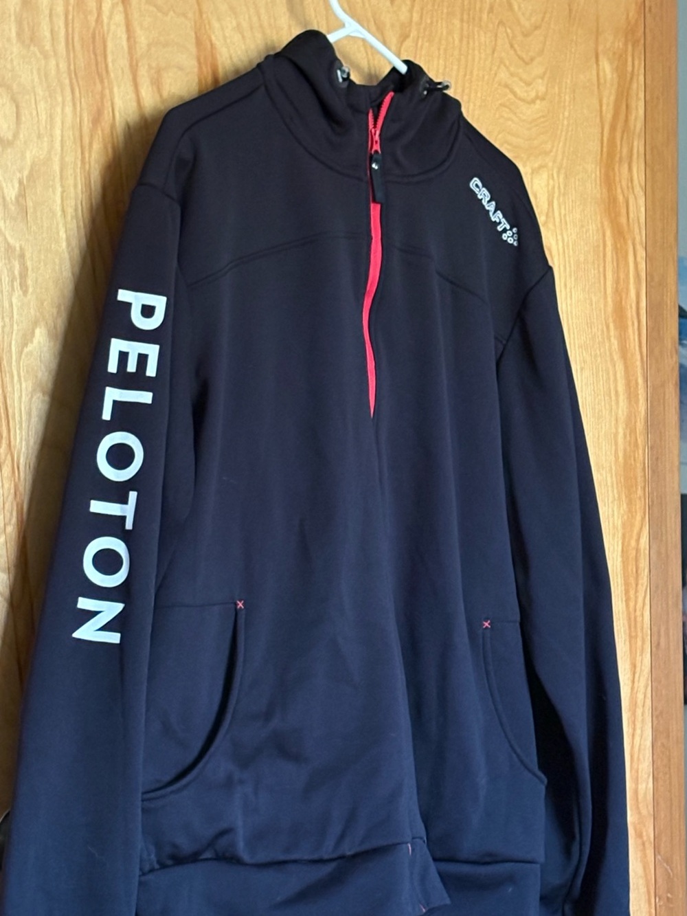 Peloton Craft jacket with hood